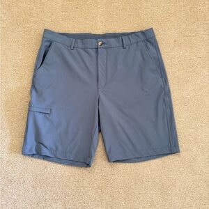 Greg Norman Classic Blue Men's Flat Front Shorts